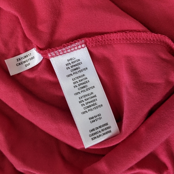 CALVIN KLEIN Sleeveless Cap Sleeve Tank Blouse Top - Picture 14 of 14